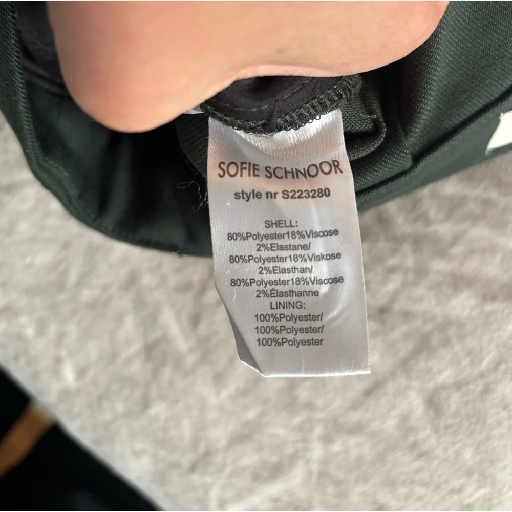 NWT Wide leg dark green trousers - Picture 5 of 5
